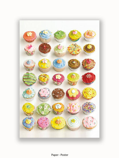 Howard Shooter  Cup Cakes Poster