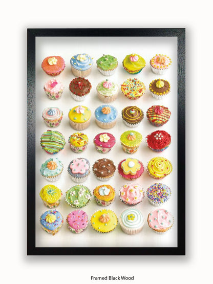 Howard Shooter  Cup Cakes Poster