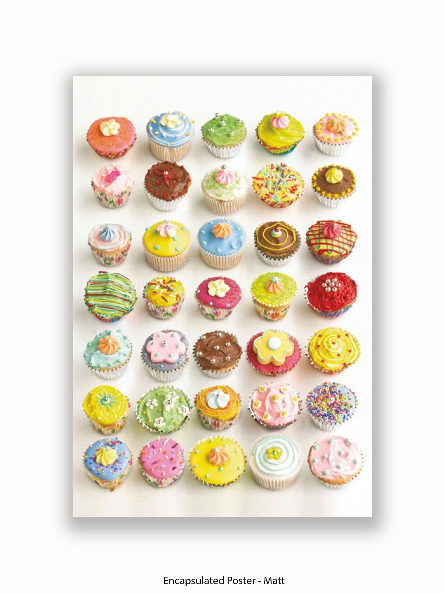 Howard Shooter  Cup Cakes Poster