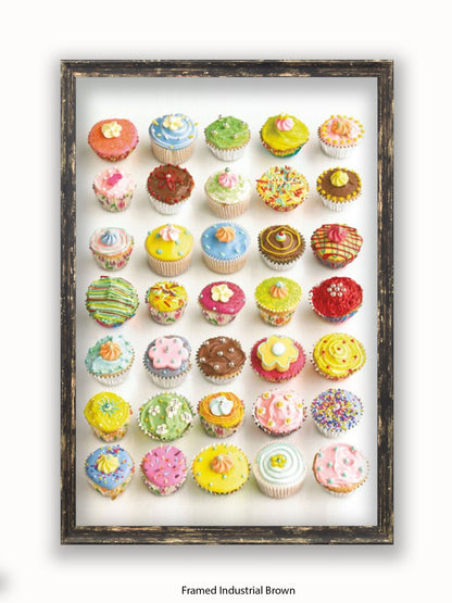 Howard Shooter  Cup Cakes Poster