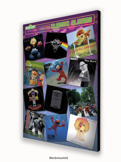 Sesame Steet  Album Covers Poster