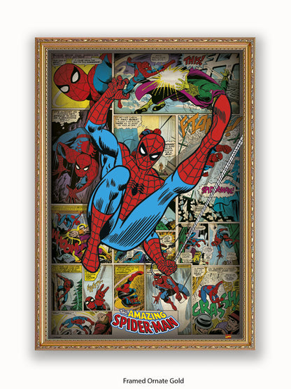 Spiderman  Comic Strip  The Amazing Spiderman Poster