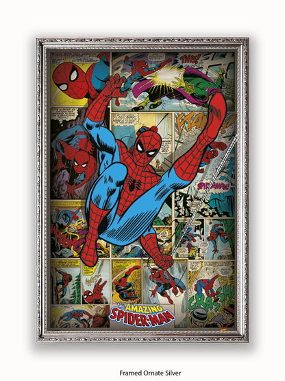 Spiderman  Comic Strip  The Amazing Spiderman Poster