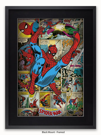 Spiderman  Comic Strip  The Amazing Spiderman Poster