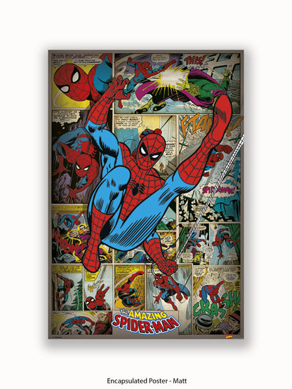 Spiderman  Comic Strip  The Amazing Spiderman Poster