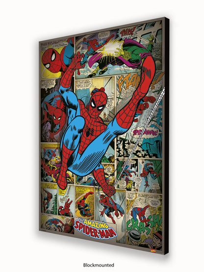 Spiderman  Comic Strip  The Amazing Spiderman Poster