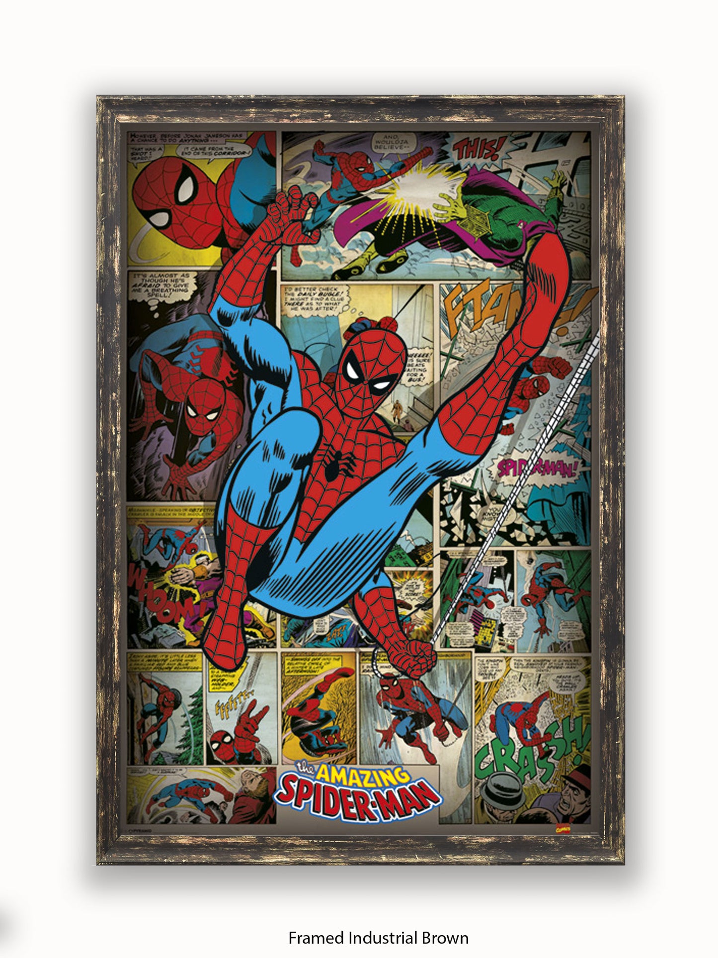 Spiderman  Comic Strip  The Amazing Spiderman Poster
