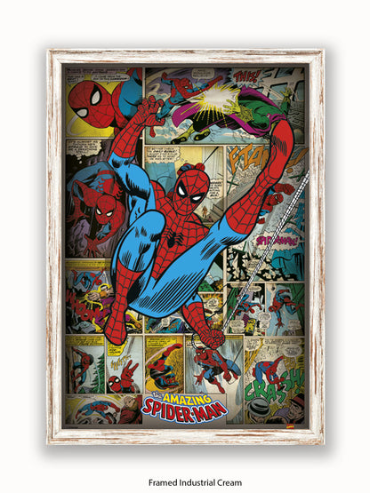 Spiderman  Comic Strip  The Amazing Spiderman Poster