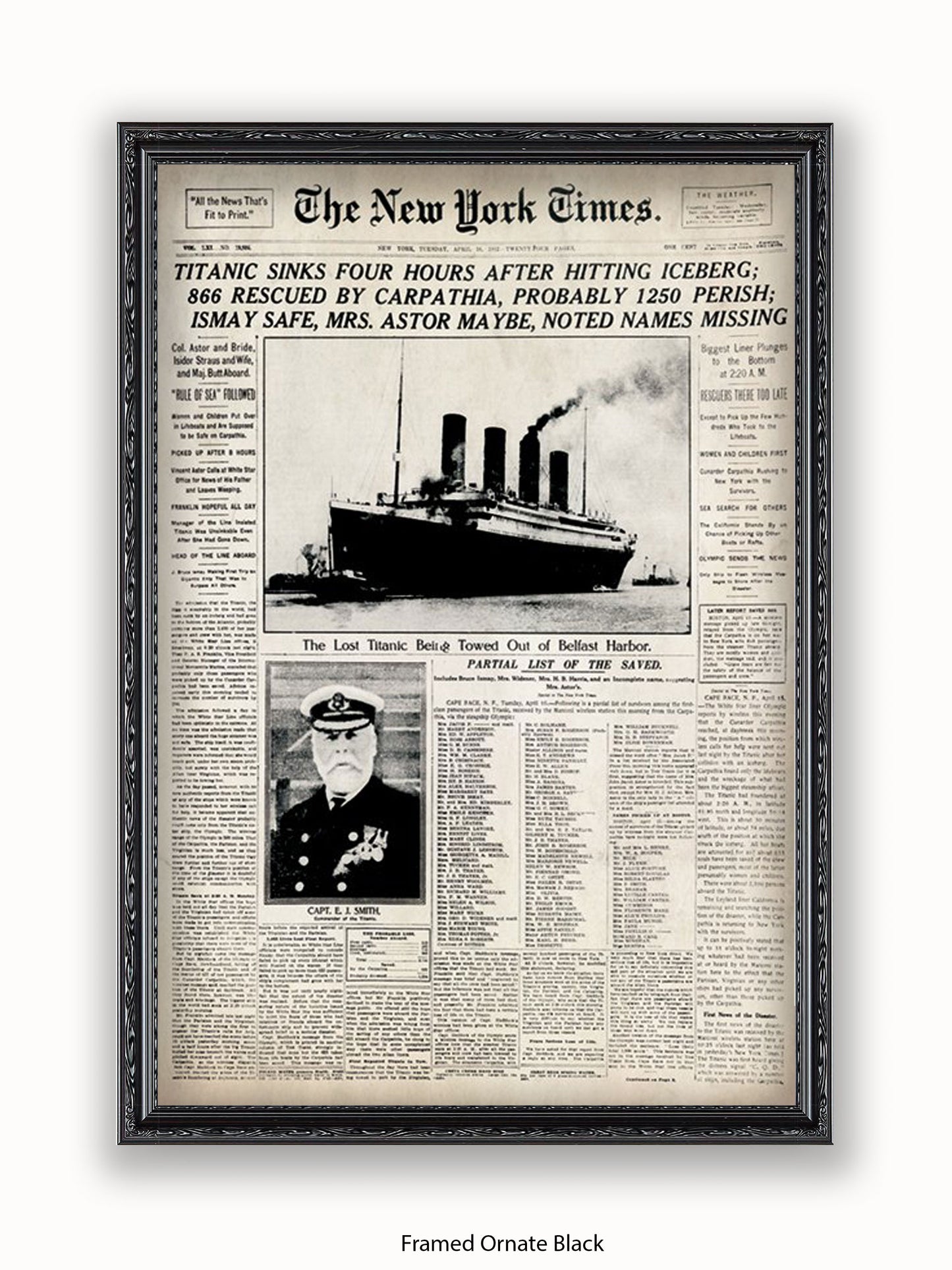 Titanic  The New York Times Poster