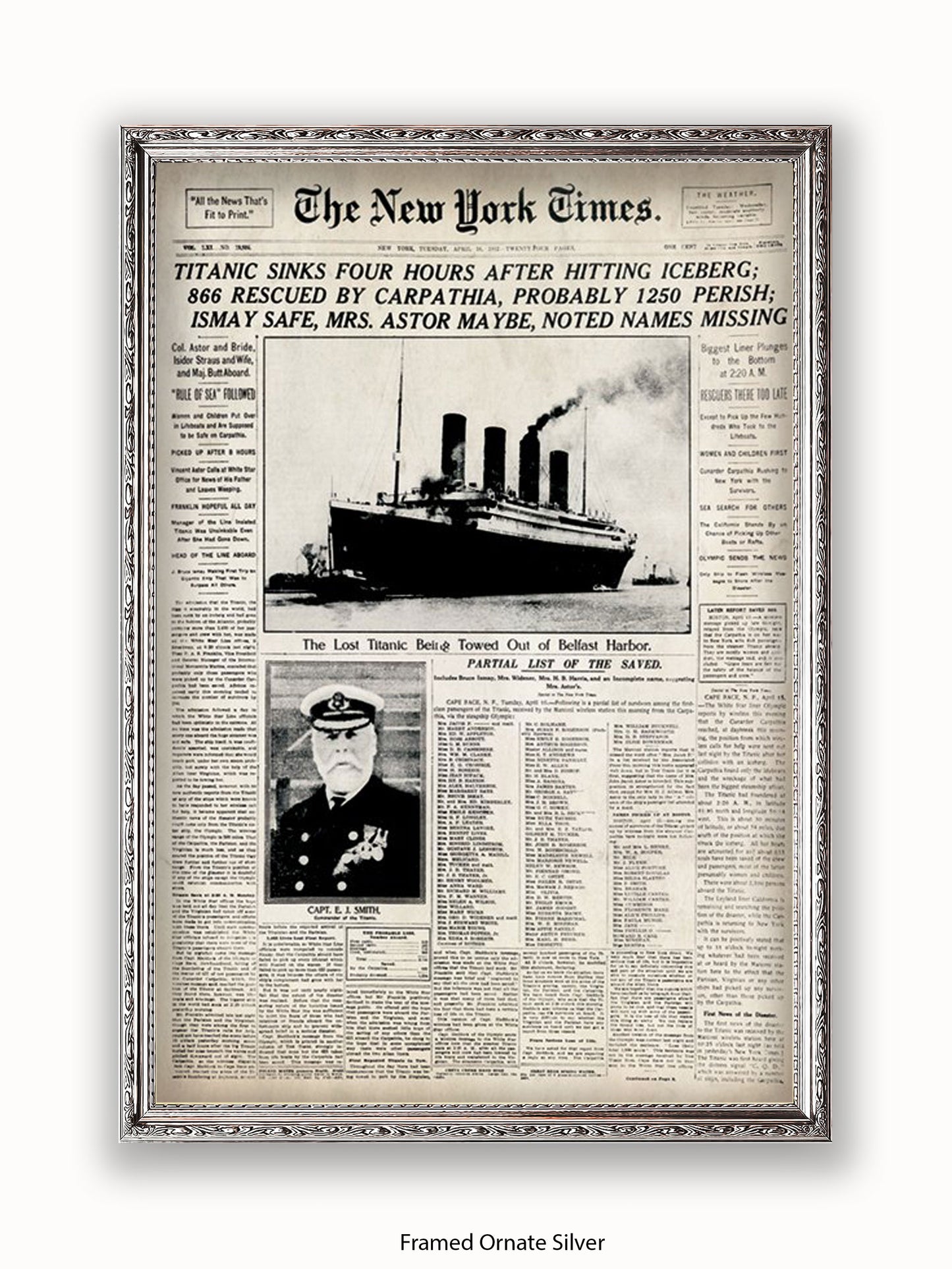 Titanic  The New York Times Poster