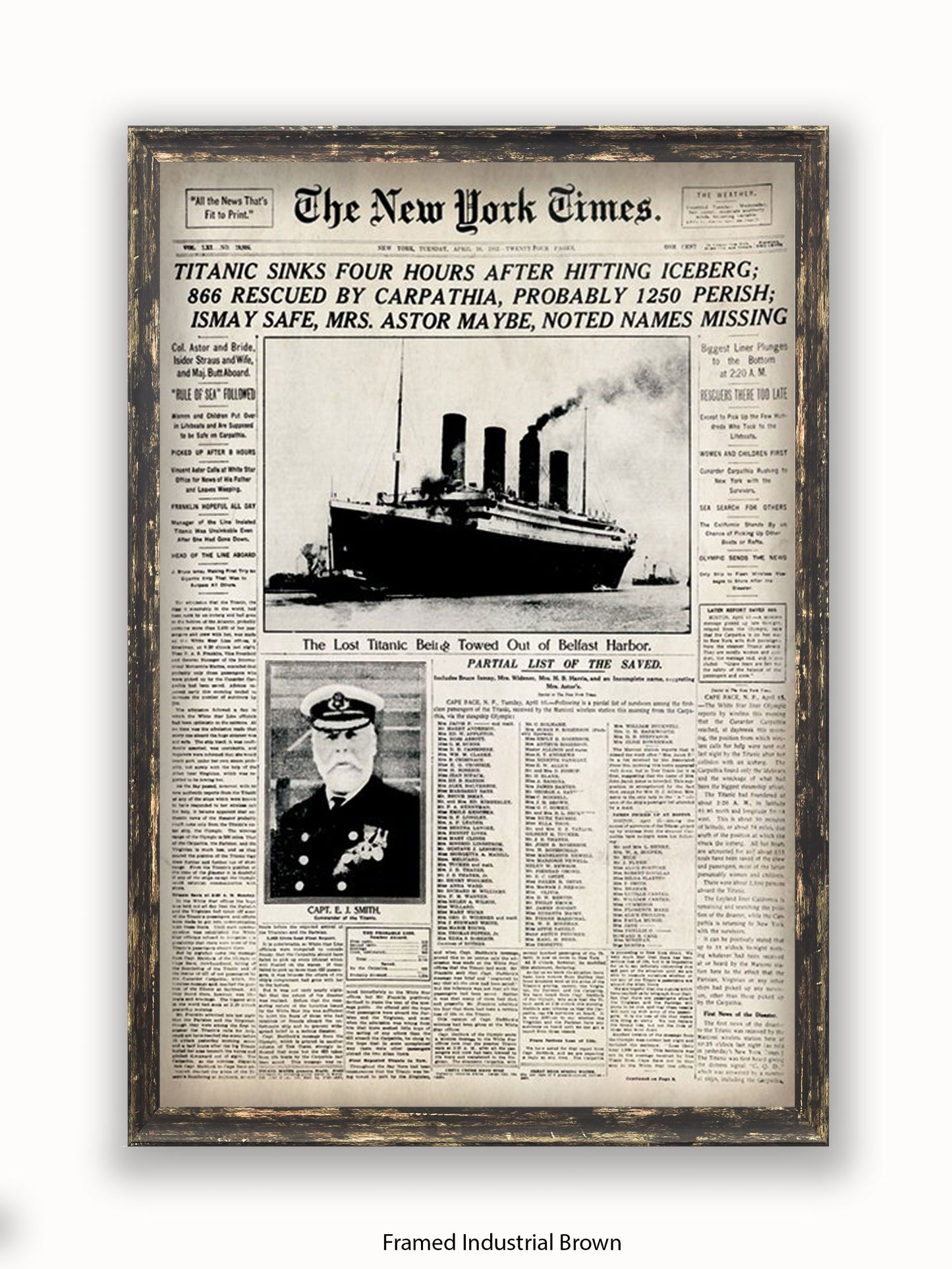 Titanic  The New York Times Poster