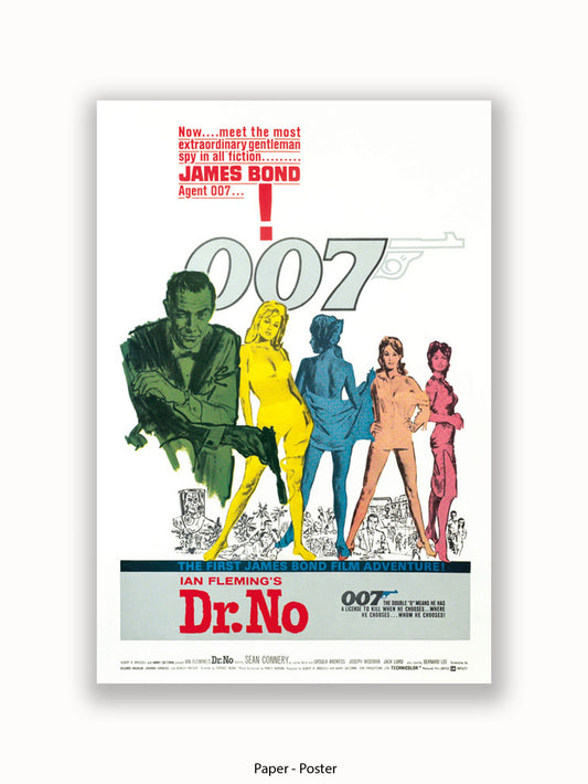 James Bond  Dr.No Poster