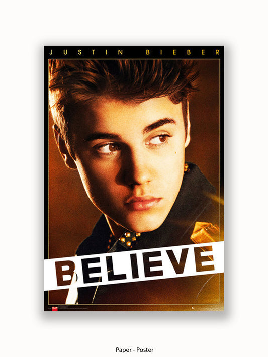 Justin Bieber  Believe Poster