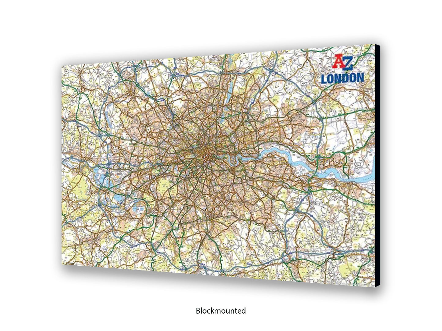 A to Z | London Map | Wall Decor Poster