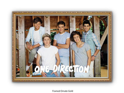 One Direction Poster - Vintage Pop Band Wall Art - 1D Music Print for Fans