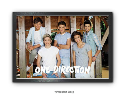 One Direction Poster - Vintage Pop Band Wall Art - 1D Music Print for Fans