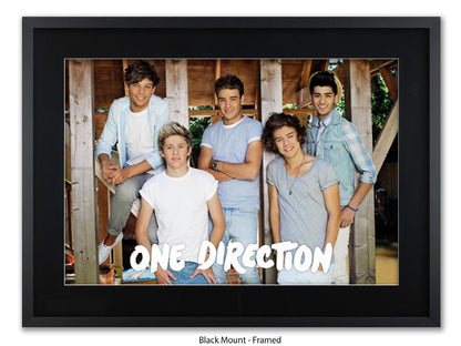 One Direction Poster - Vintage Pop Band Wall Art - 1D Music Print for Fans