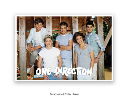 One Direction Poster - Vintage Pop Band Wall Art - 1D Music Print for Fans