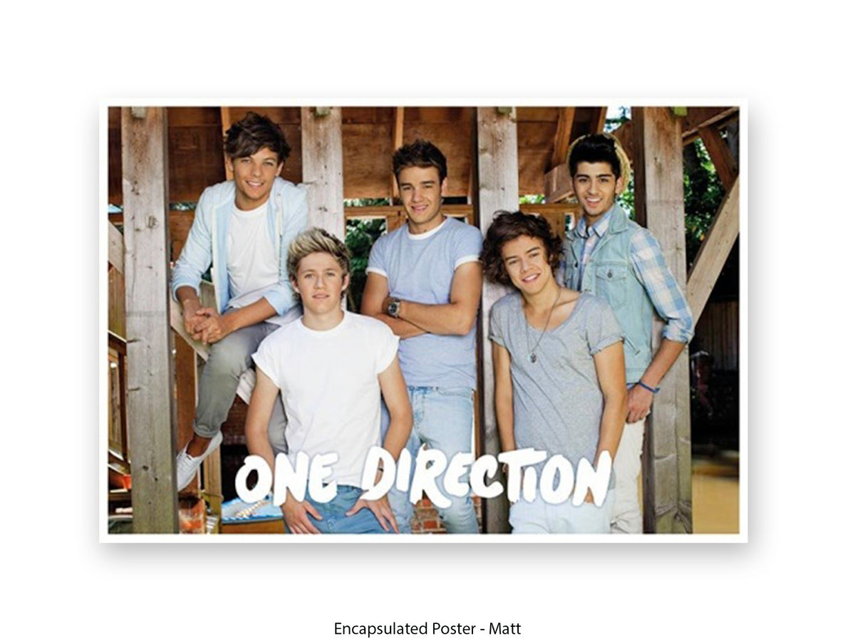 One Direction Poster - Vintage Pop Band Wall Art - 1D Music Print for Fans