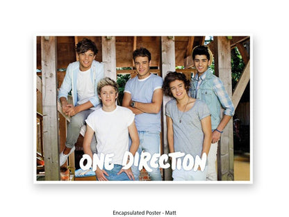 One Direction Poster - Vintage Pop Band Wall Art - 1D Music Print for Fans
