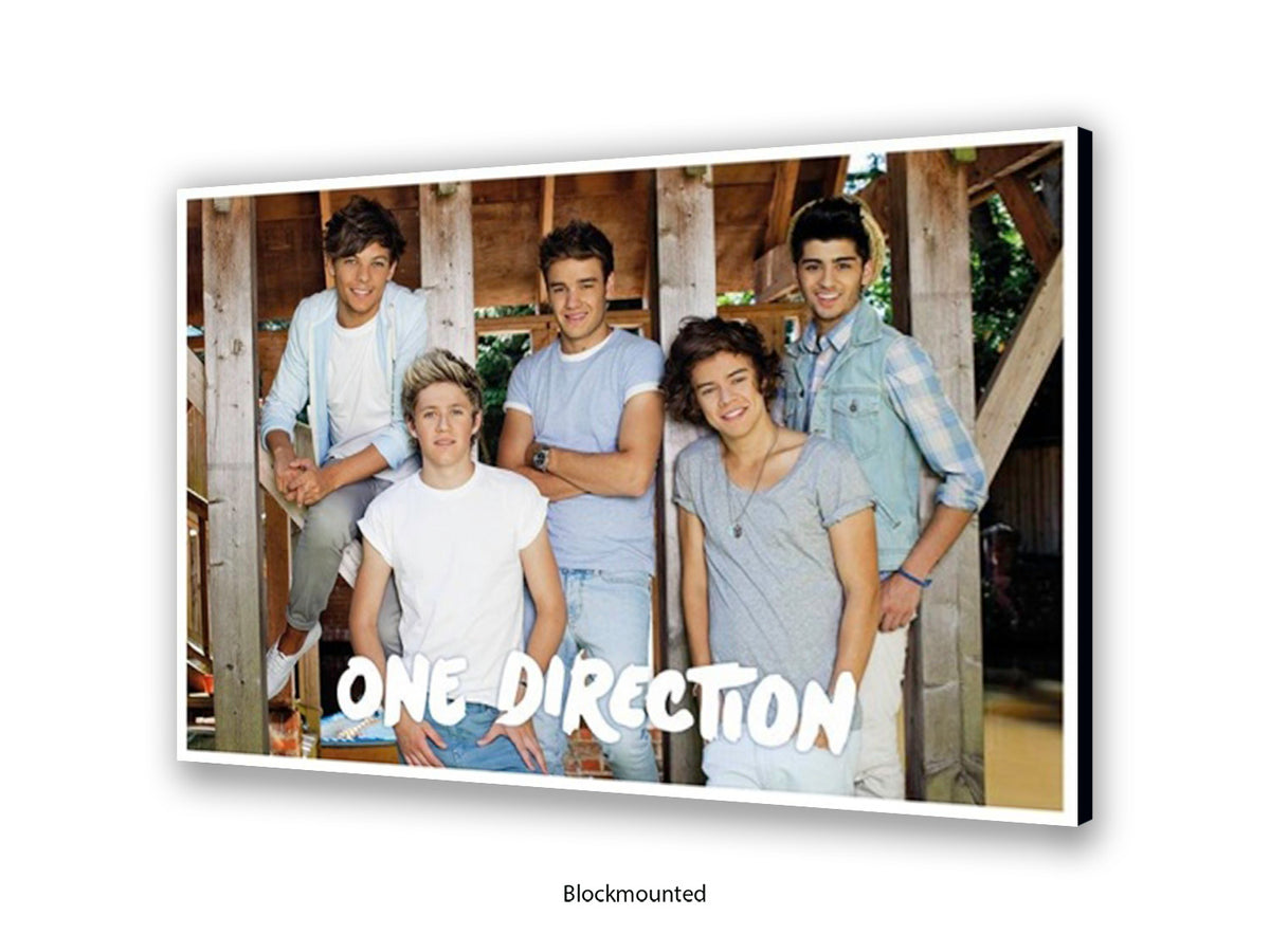 One Direction Poster - Vintage Pop Band Wall Art - 1D Music Print for Fans