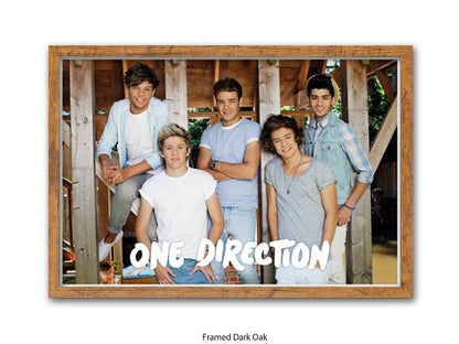 One Direction Poster - Vintage Pop Band Wall Art - 1D Music Print for Fans