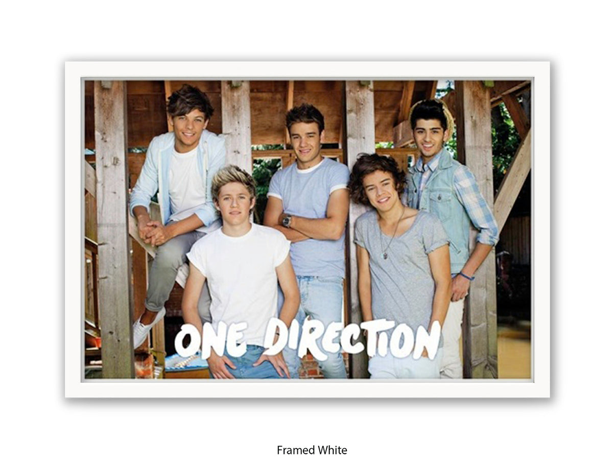 One Direction Poster - Vintage Pop Band Wall Art - 1D Music Print for Fans
