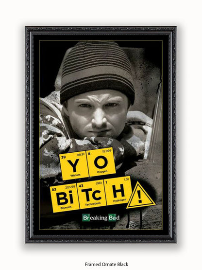 Breaking Bad  Yo Bitch Poster