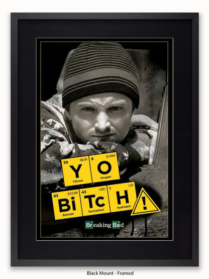 Breaking Bad  Yo Bitch Poster