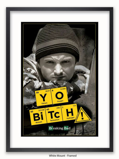 Breaking Bad  Yo Bitch Poster