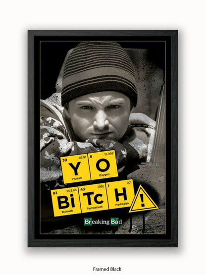 Breaking Bad  Yo Bitch Poster
