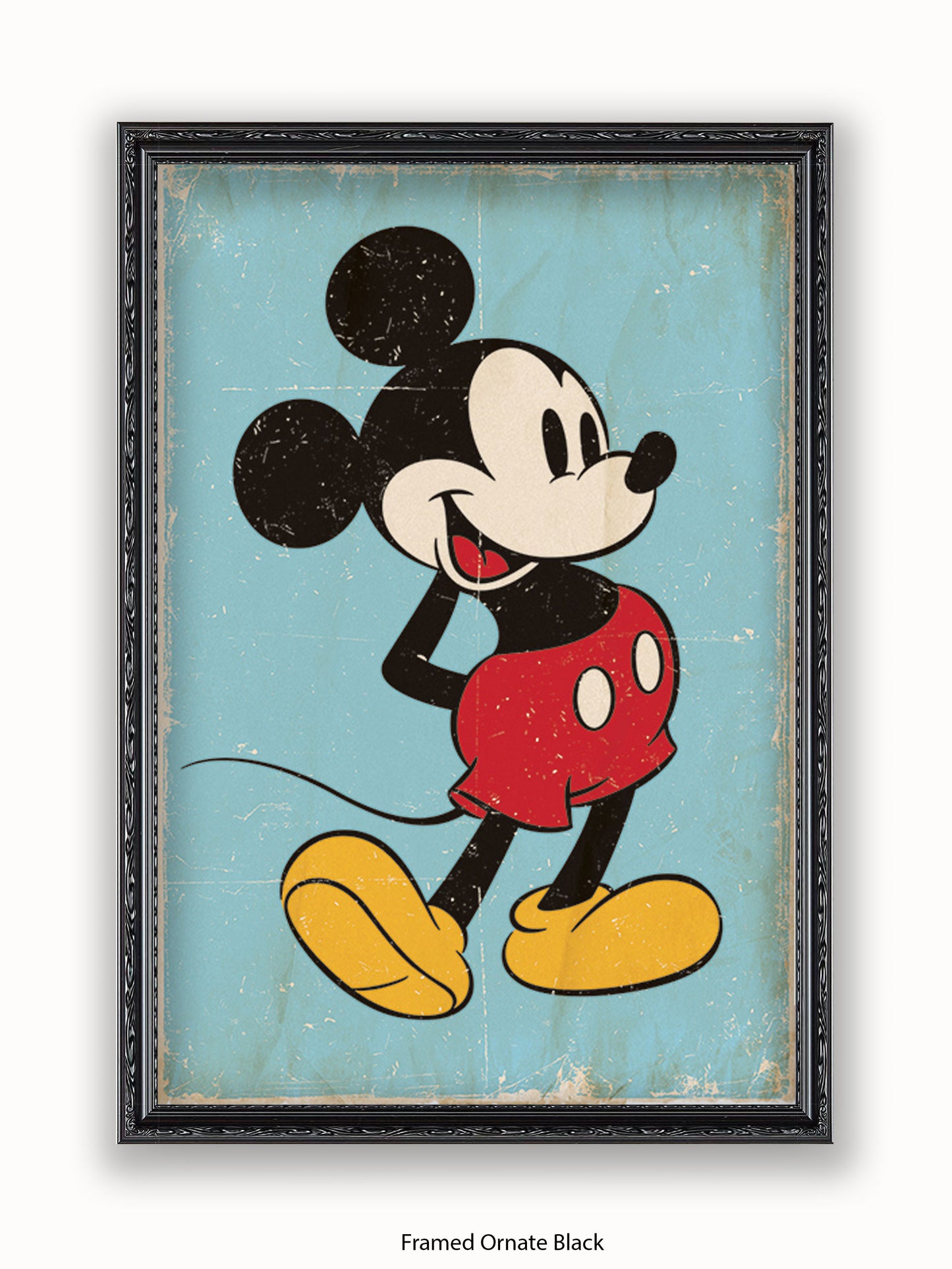 Mickey Mouse  Retro Poster