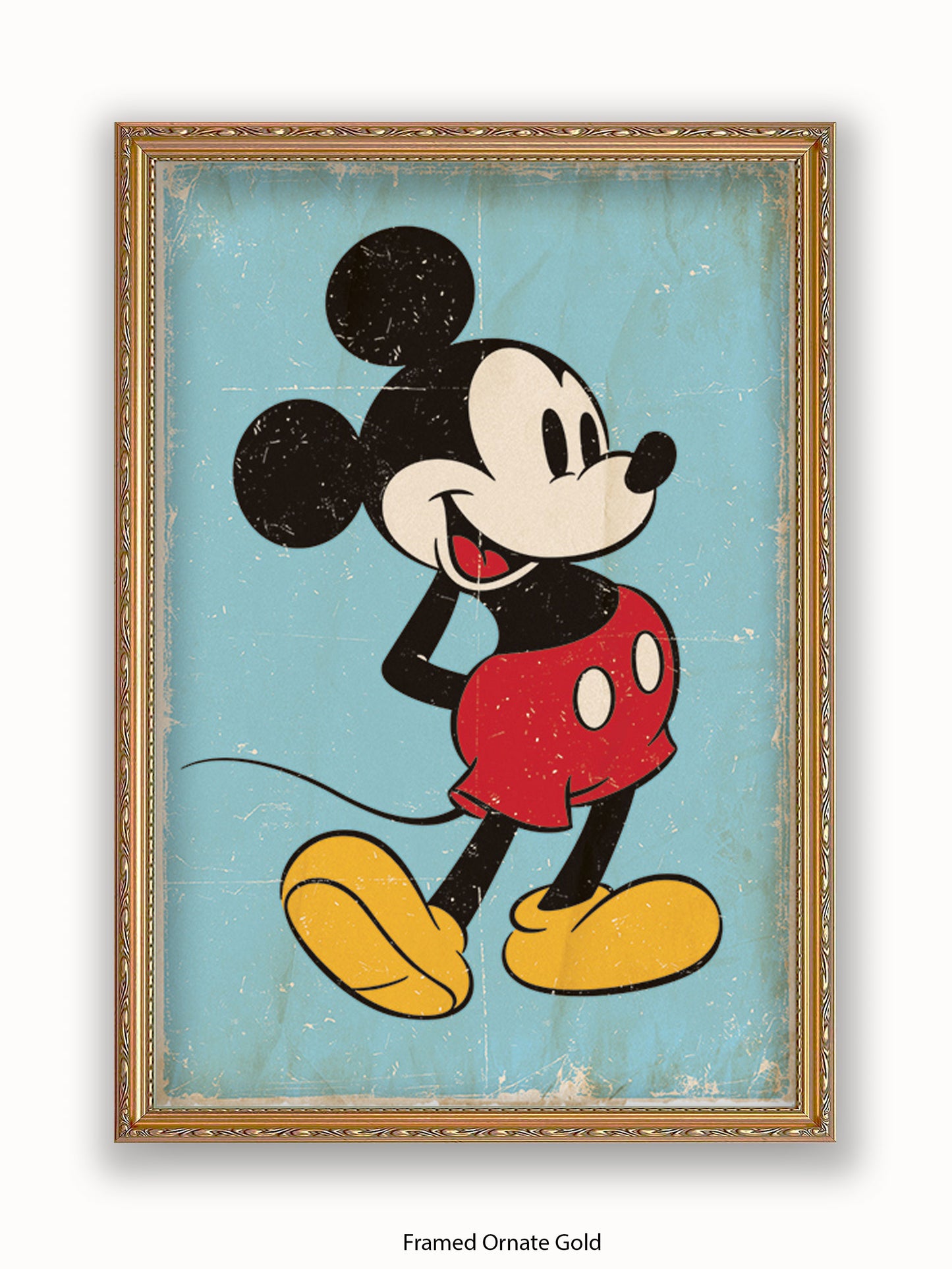 Mickey Mouse  Retro Poster