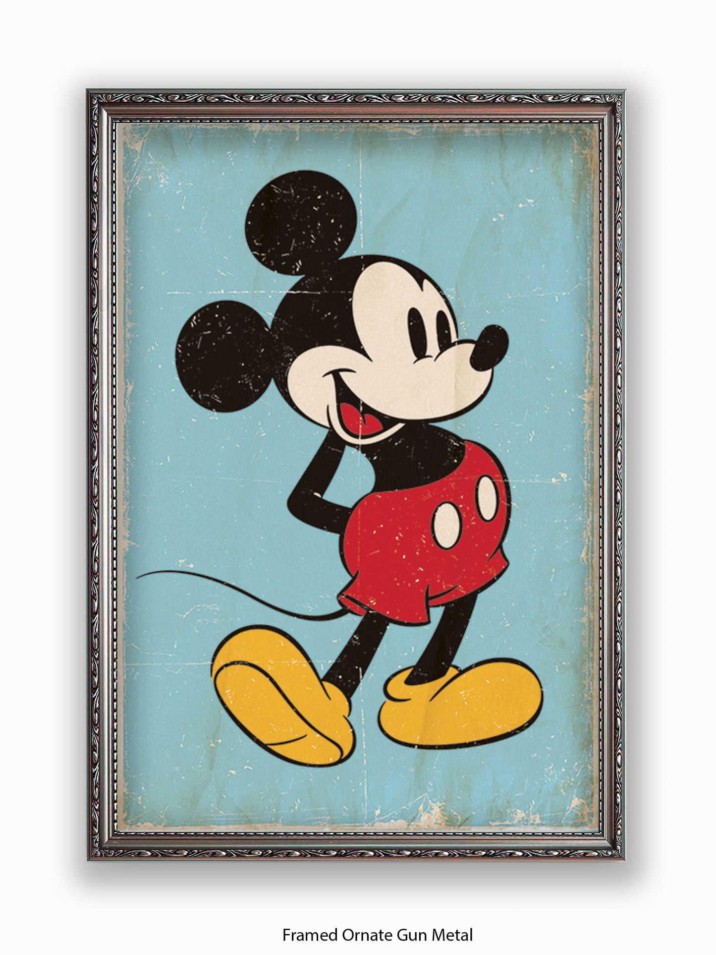Mickey Mouse  Retro Poster