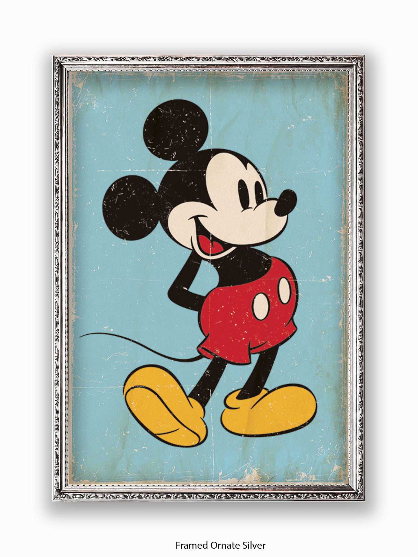 Mickey Mouse  Retro Poster