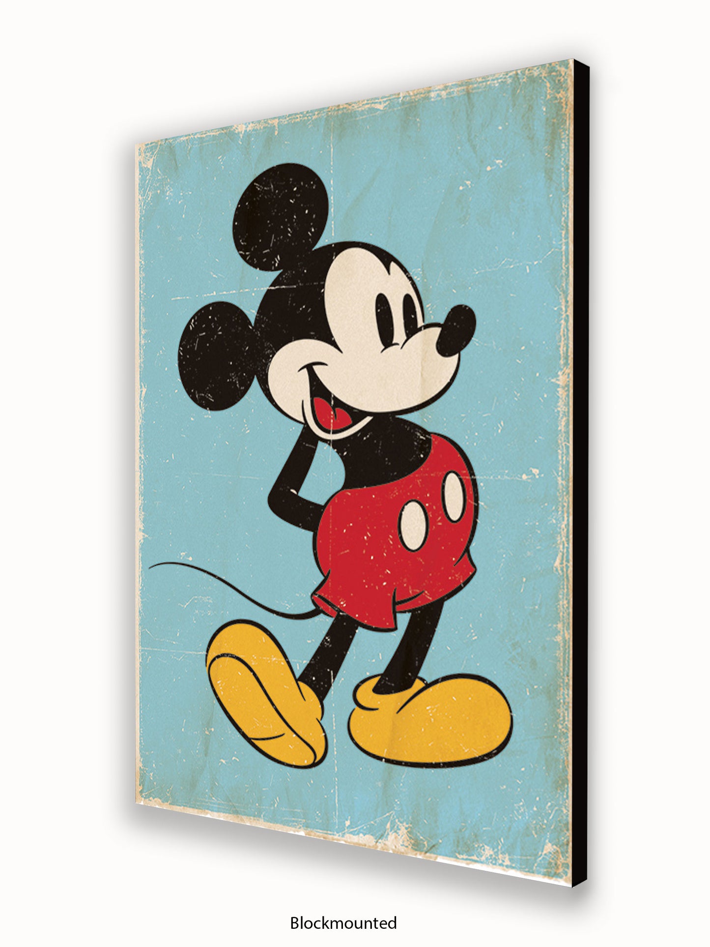 Mickey Mouse  Retro Poster
