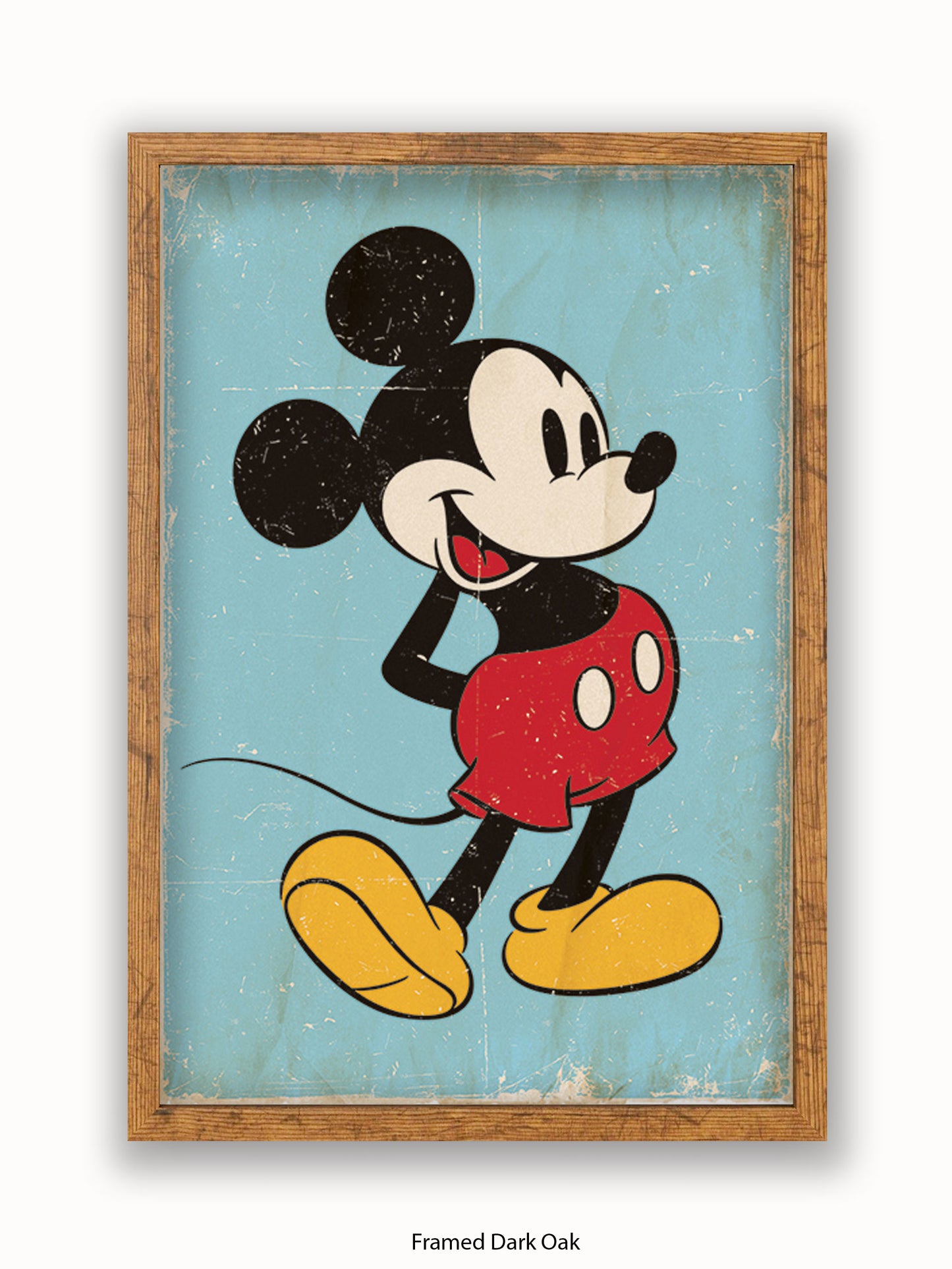 Mickey Mouse  Retro Poster