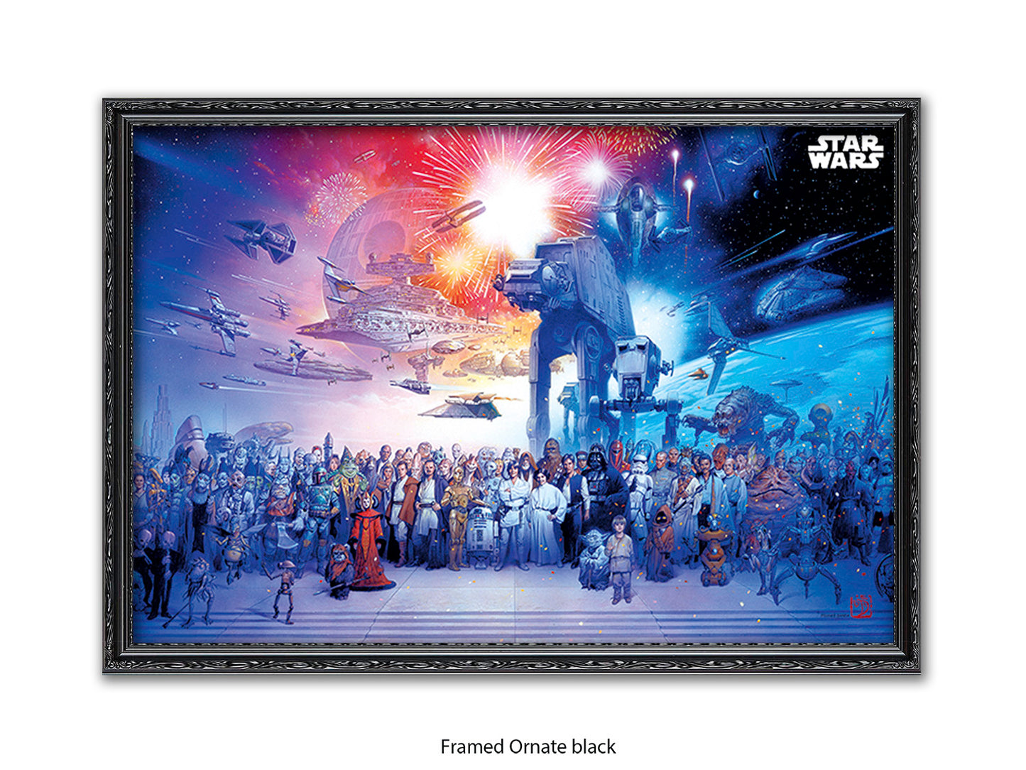 Star Wars | Universe across the years | Star Wars characters old and new | Official Star Wars poster