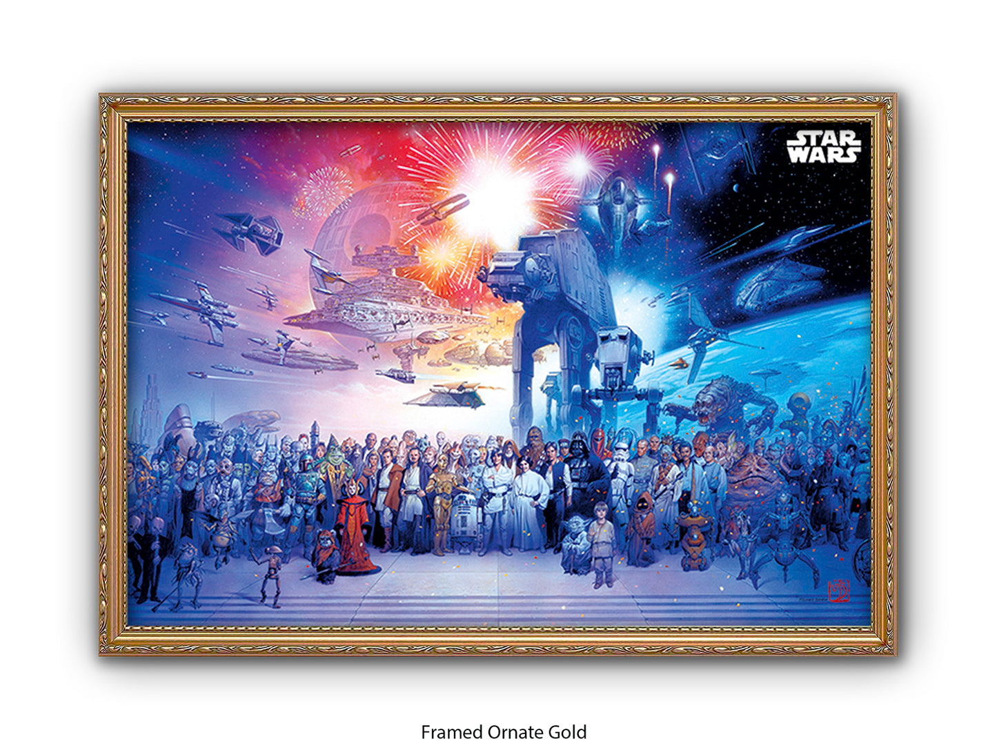 Star Wars | Universe across the years | Star Wars characters old and new | Official Star Wars poster