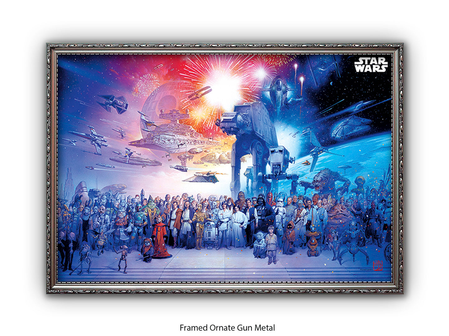 Star Wars | Universe across the years | Star Wars characters old and new | Official Star Wars poster