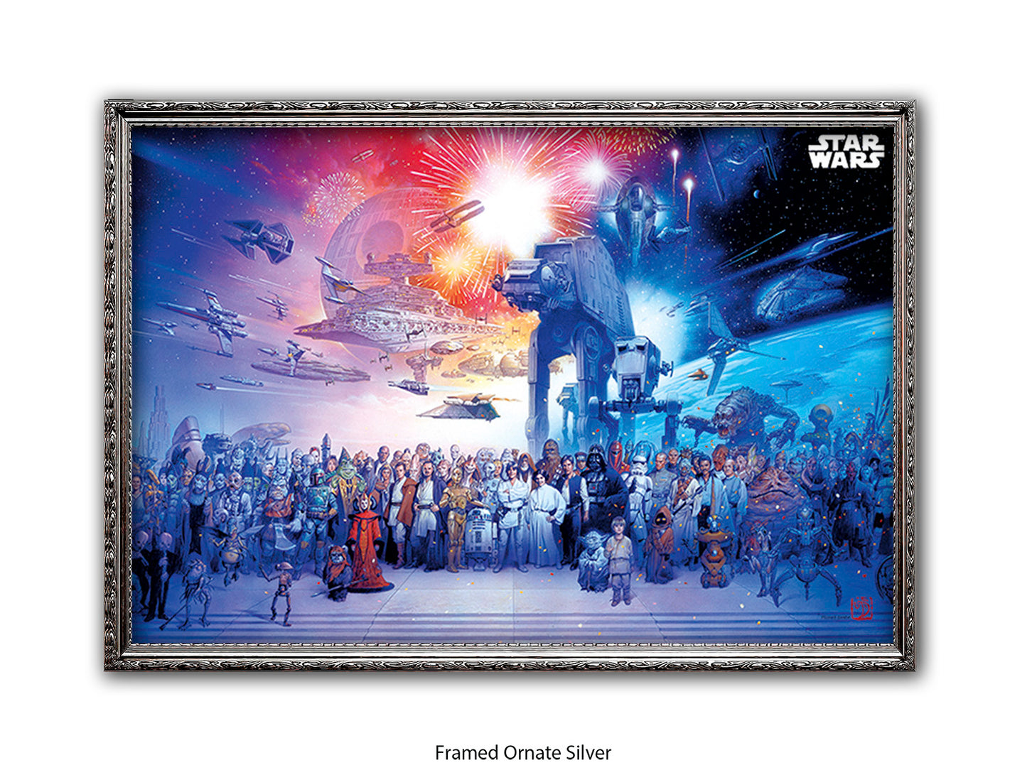 Star Wars | Universe across the years | Star Wars characters old and new | Official Star Wars poster