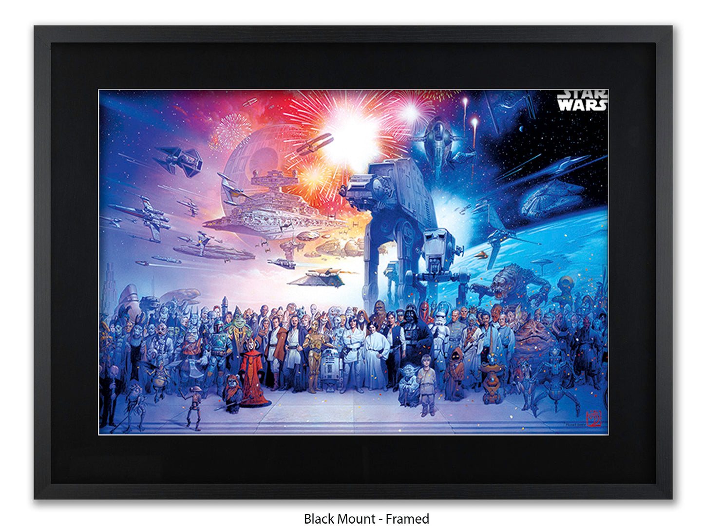Star Wars | Universe across the years | Star Wars characters old and new | Official Star Wars poster