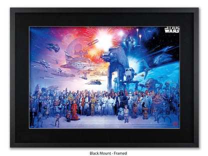 Star Wars | Universe across the years | Star Wars characters old and new | Official Star Wars poster
