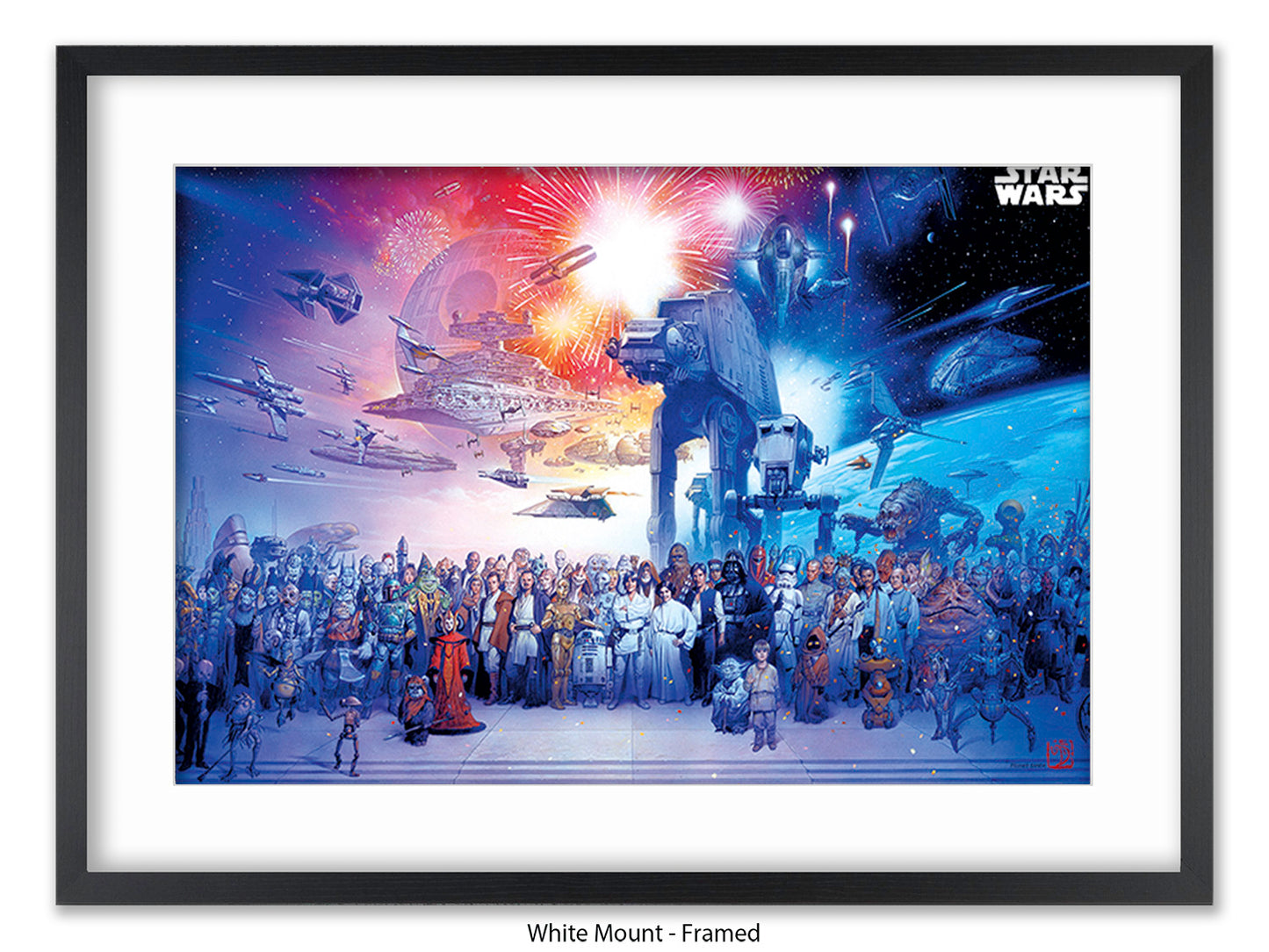 Star Wars | Universe across the years | Star Wars characters old and new | Official Star Wars poster