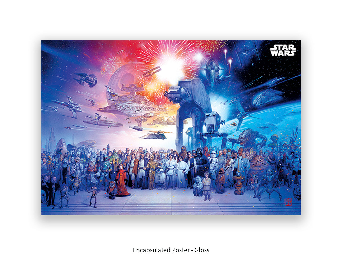 Star Wars | Universe across the years | Star Wars characters old and new | Official Star Wars poster
