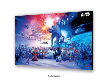 Star Wars | Universe across the years | Star Wars characters old and new | Official Star Wars poster
