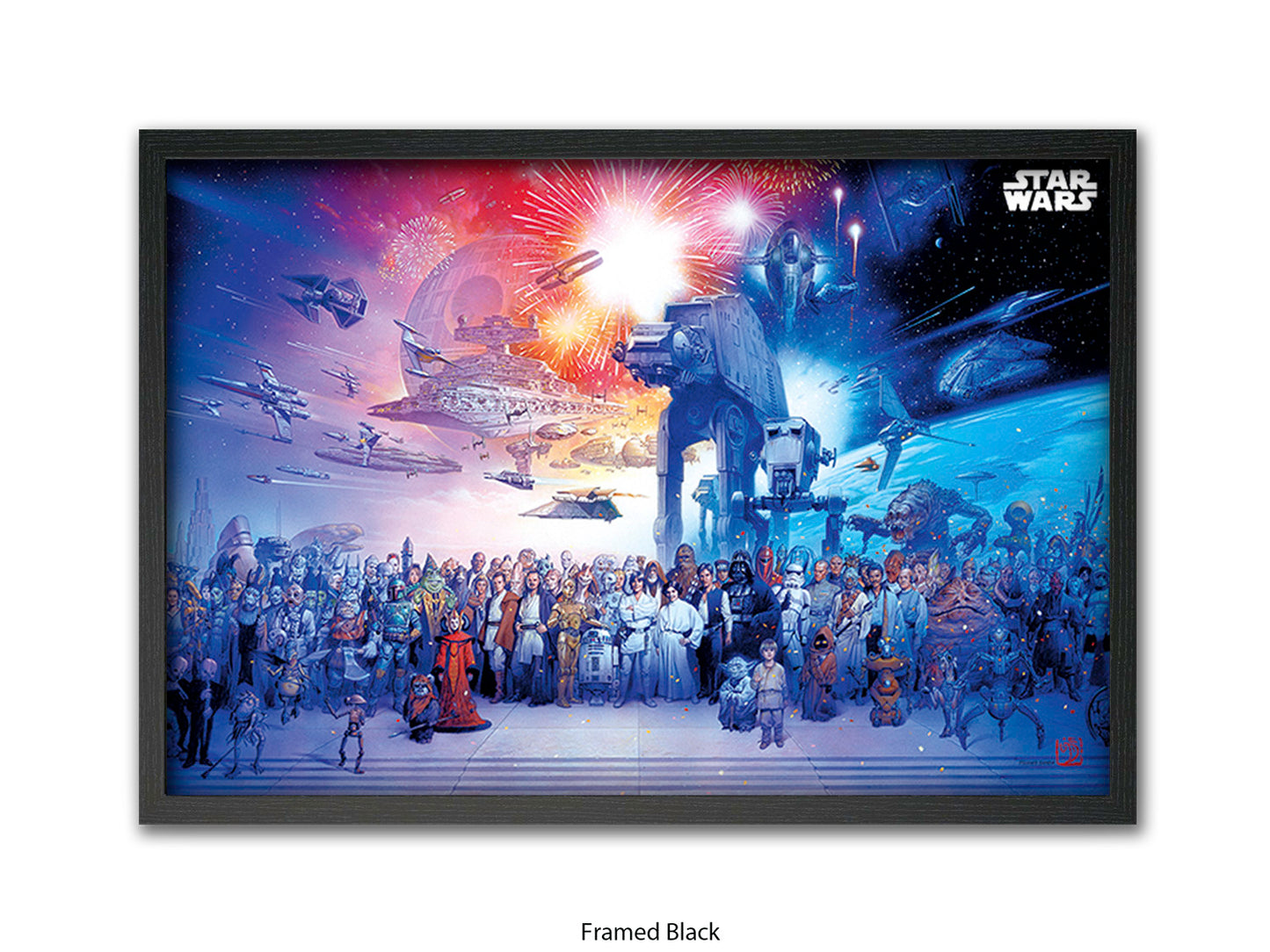 Star Wars | Universe across the years | Star Wars characters old and new | Official Star Wars poster