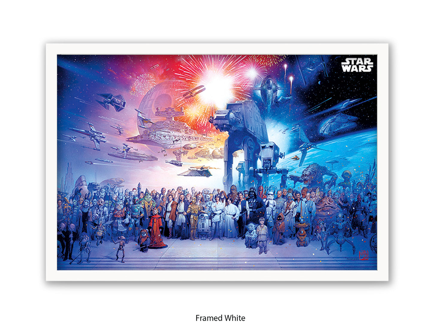 Star Wars | Universe across the years | Star Wars characters old and new | Official Star Wars poster
