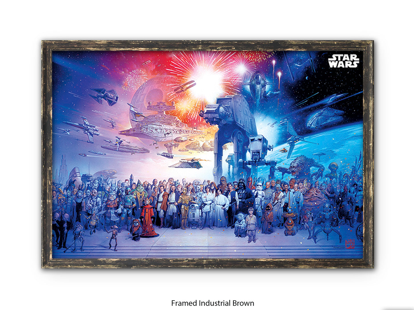 Star Wars | Universe across the years | Star Wars characters old and new | Official Star Wars poster