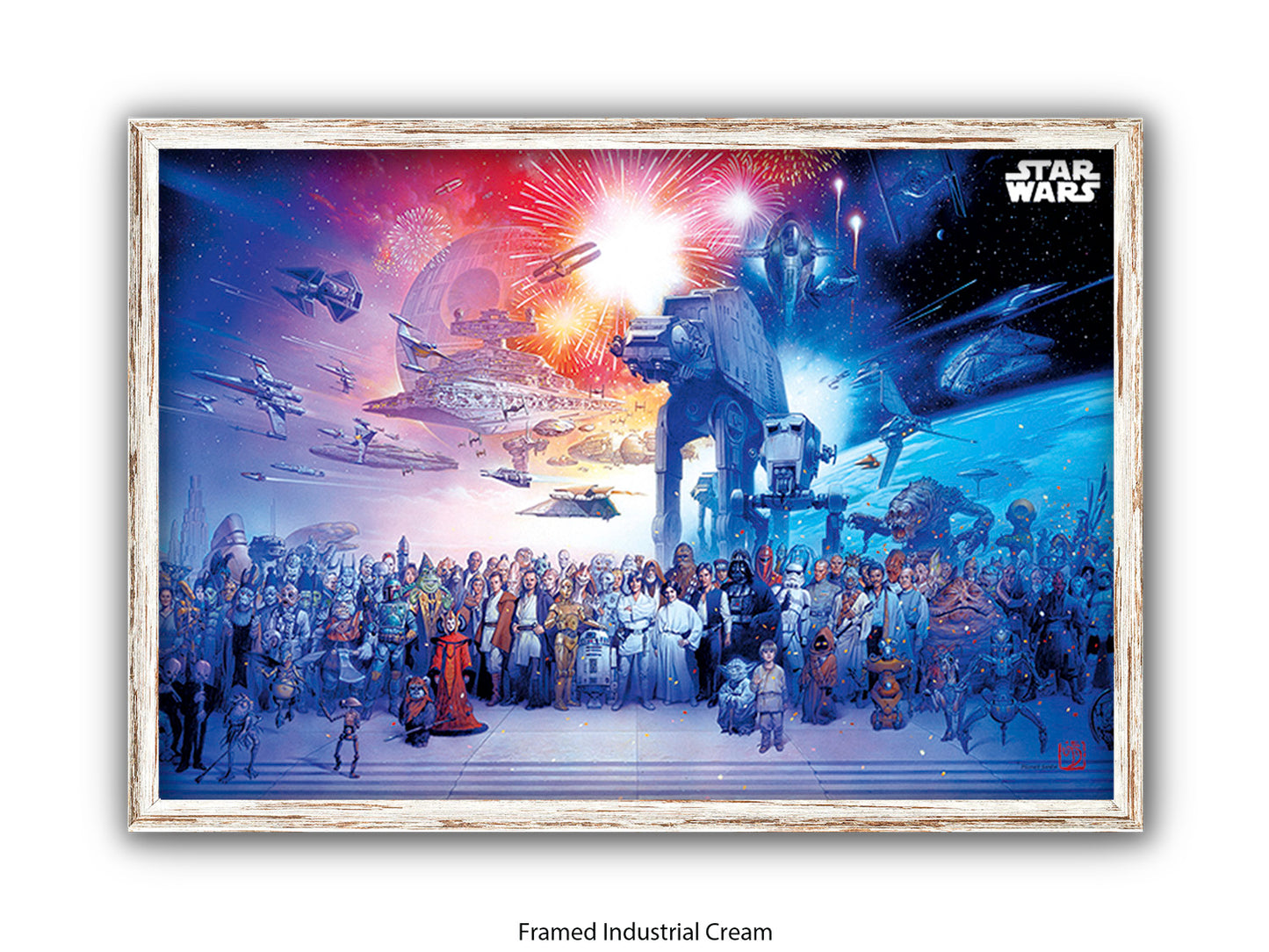 Star Wars | Universe across the years | Star Wars characters old and new | Official Star Wars poster
